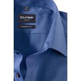 OLYMP - Luxor - Overhemd - Rook Blauw - 100% Katoen - Modern Fit