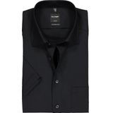 OLYMP - Luxor - Overhemd - Zwart - 100% Katoen - Strijkvrij