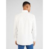 OLYMP Luxor modern fit overhemd - beige of off white - Strijkvrij - Boordmaat: 47
