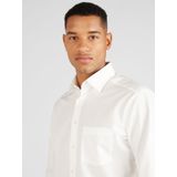 OLYMP Luxor modern fit overhemd - beige of off white - Strijkvrij - Boordmaat: 47
