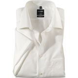 OLYMP - Luxor - Overhemd - Ecru - 100% Katoen - Korte Mouwen