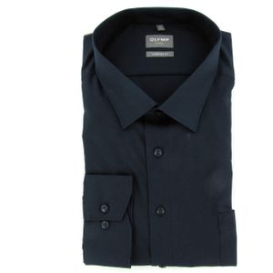 OLYMP Luxor Overhemd marine, Effen