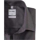 OLYMP - Luxor - Overhemd - Antraciet - 100% Katoen - Lange Mouwen