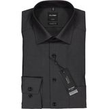 OLYMP - Luxor - Overhemd - Antraciet - 100% Katoen