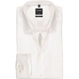 OLYMP - Luxor - Overhemd - Beige - Modern Fit - Mouwlengte 7 - Strijkvrij