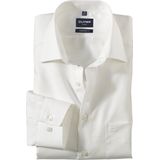 OLYMP - Luxor - Overhemd - Beige - Modern Fit - Mouwlengte 7 - Strijkvrij