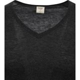 OLYMP - Trui V-Hals Lvl 5 Antraciet - Heren - Slim-fit