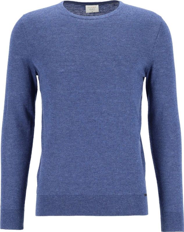 OLYMP - Trui Lvl 5 Marine - Heren - Slim-fit