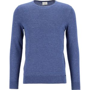 Olymp - Pullover - Donkerblauw - Merinowol en Zijde