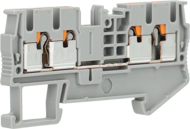 Phoenix Contact - Klemmenblok PIT 2,5-QUATTRO - Grijs - Plug-in - Enkelvoudig