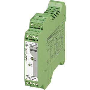 Phoenix Contact MINI-PS-12-24DC/5-15DC/2 DIN-rail netvoeding 2 A 1 x