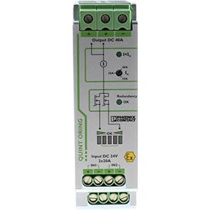 Phoenix Contact 2320186 DIN-rail redundantie module 40 A Aantal uitgangen: 1 x