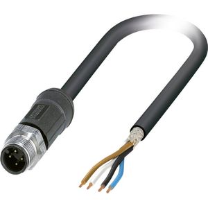 Phoenix Contact Sensor/actuator connector,, Kabels + Stekkers, Zwart