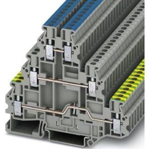 Phoenix Contact - UT 2,5-PE/L/N - Kabels + Stekkers - Grijs - 50 Stuks