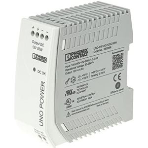 Phoenix Contact UNO-PS/1AC/12DC/55W DIN-rail netvoeding 12 V/DC 4.6 A 55 W 1 x