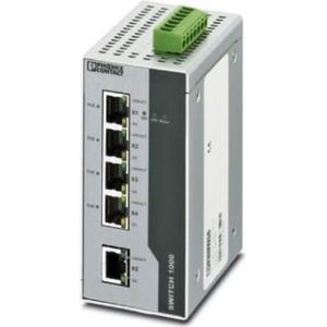 Phoenix Contact Schakelaar PoE FL SWITCH 1001T-4POE (5 ports), Netwerkschakelaar