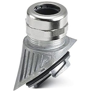 Phoenix Contact EVO metalen kabelwartel met bajonetsluiting, M32 HC-B-G-M32-ER-AL Inhoud: 1 st., Kabelaccessoires, Zilver