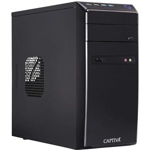 Captiva - I60-537 - PC - Zwart - Intel Core i5-10400 - 8 GB RAM - 480 GB SSD