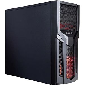 Captiva Power Starter I62-189 | AMD R3 4300GE | A520M moederbord | Radeon Graphics | 8GB DDR4 RAM | SSD 256GB M.2 | zonder HDD | luchtkoeling | Red LED | zonder Windows | Office PC