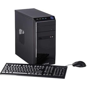 Captiva Complete computer Captiva Power Starter R65-278 (Ryzen 5 5600G/SSD 1TB/16384/DVD-RW/MSI/w/o OS) (AMD Ryzen 5 5600G, 16 GB, 1000 GB, SSD, AMD Radeon Graphics), PC, Zwart