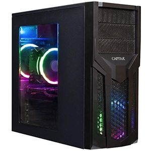 Captiva Geavanceerde Gaming R65-534 Ryzen 7 RTX 3060 (AMD Ryzen 7 5700G, 16 GB, 1000 GB, SSD, GeForce RTX 3060), PC, Zwart