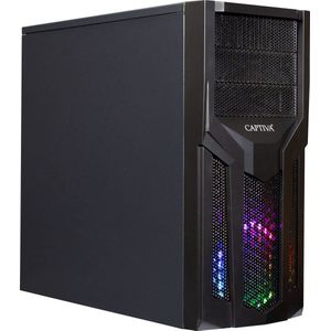 Captiva PC Advanced Gaming I65-547 | Intel Core i5 10400F | 16GB DDR4 RAM | NVIDIA GeForce RTX 3060 12GB | 500 GB SSD | zonder Windows
