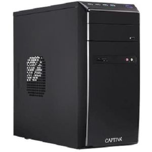 Captiva - Power Starter I74-494 - PC - Zwart - Intel Core i5-10400 - 16 GB - 500 GB SSD
