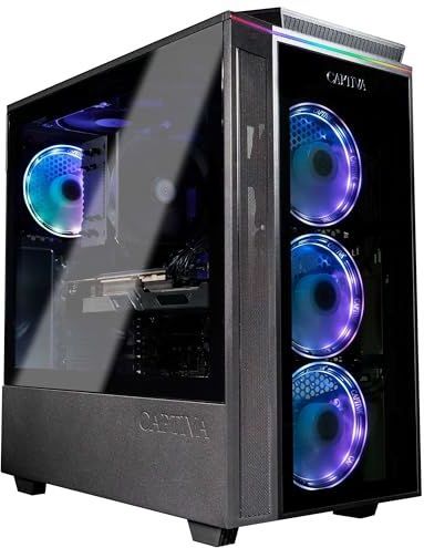 Captiva - I74-815 - Gaming PC - Zwart - Intel Core i7-12700KF, 16 GB RAM, 1 TB SSD, GeForce RTX 4060 Ti