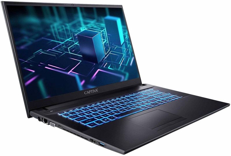 Captiva - Power Starter I81-150 - Notebook - Zwart - 17,3 inch - Intel Core i5-1235U - 16 GB RAM - 1000 GB SSD