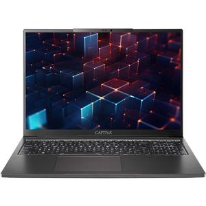 Captiva Power Starter I82-593 Core i5 Iris Xe Graphics (16", 250 GB, 8 GB, DE, Intel Core Ultra 5 125U), Notebook, Zwart