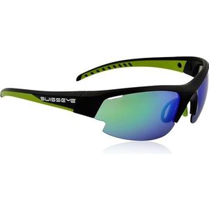 Swiss Eye Gardosa Re sportbril mat zwart/groen