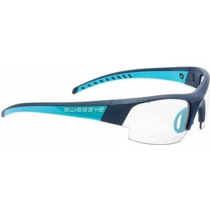 Swiss Eye Gardosa Re+ S Sportbril, Dark Blue mat/Turquoise, S
