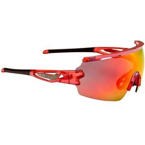 SWISSEYE Your Vision - ons passie signaalframe shiny laser cr. red/black, I. sm. red bl. Revo