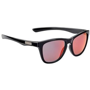 SWISSEYE Cleanocean Lot de 3 lunettes de soleil (protection 100% UVA, UVB et UVC, monture en polyamide recyclé, vitre en polycarbonate sans éclats, avec pochette en microfibre), noir brillant