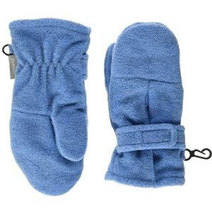 Sterntaler Fäustel handschoenen voor koud weer, middelblauw, 1 uniseks baby, Blauw
