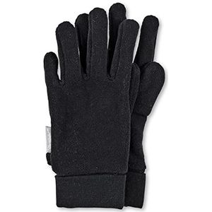 Sterntaler - Jongens handschoenen vingerhandschoen fleece, zwart - 4331410, zwart, 2