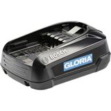 Gloria Haus Und Garten 2.5 Ah Bosch Akku 729101.0000 Gereedschapsaccu 18 V 2.5 Ah Li-ion