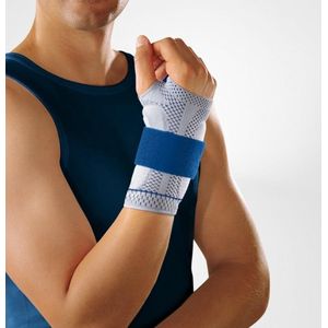 Bauerfeind ManuTrain Polsbandage - Zijde: Rechts - Maat: 2 (15-16 cm) - Kleur: Titaan