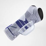 Bauerfeind ManuTrain Polsbandage - Zijde: Links - Maat: 3 (16-17 cm) - Kleur: Titaan