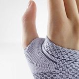 Bauerfeind ManuTrain Polsbandage - Zijde: Links - Maat: 3 (16-17 cm) - Kleur: Titaan