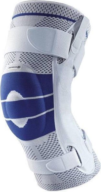 Bauerfeind GenuTrain S Kniebrace - 3 - Rechts - Grijs