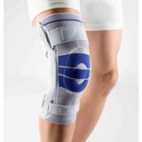 Bauerfeind GenuTrain S Kniebrace - 1 - Links - Grijs