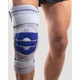 Bauerfeind GenuTrain S Kniebrace - 6 - Links - Grijs