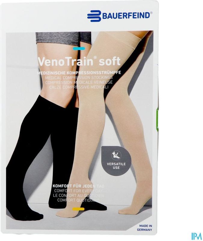 VenoTrain - Beenmassager - Huidvriendelijk - Zwart