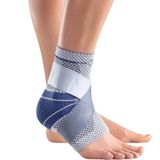 Bauerfeind MalleoTrain S Enkelbrace - 6 - Rechts - Grijs