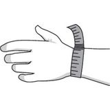 Bauerfeind ManuLoc Polsbrace - 2 - Universeel - Grijs