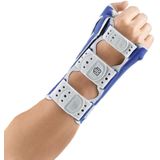 Bauerfeind ManuLoc Rhizo Polsbrace - 1 - Links - Grijs - Rhizo