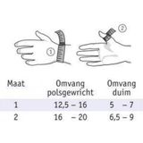 Bauerfeind RhizoLoc Duimbrace - 1 - Links - Grijs