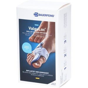 Bauerfeind ValguLoc Teenbrace - 3 (Schoenmaat 41-46) - Rechts - Grijs