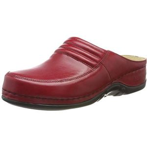 Berkemann Sydney Victoria 1112 klompen en slippers voor dames, Rood, 41.5 EU